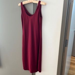 Real Silk Maroon Slip